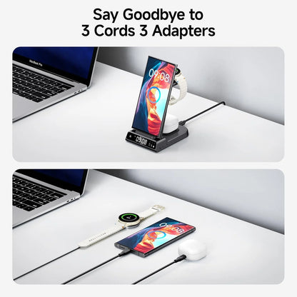 3-In-1 Samsung Galaxy Wireless Charging Station