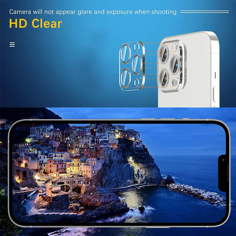 Camera Protector for Iphone 15 14 13 12 11 16 Pro Max Lens Cover Iphone 15 Pro Camera Film Glass Iphone 14 Pro Accessoires